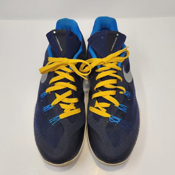 Nike Men Hyperchase TB Basketball Shoes Sneakers Size 12 Blue Silver Low Top main image 6